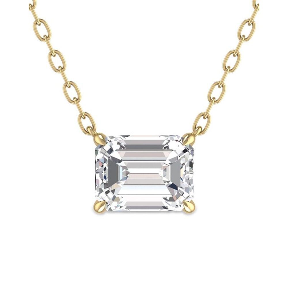14K 0.25 Ct. Tw. Lab Grown Diamond Necklace